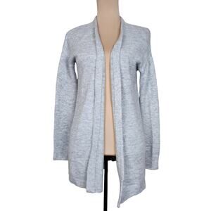 Sophie Rue Medium Grey Gray Cardigan Sweater